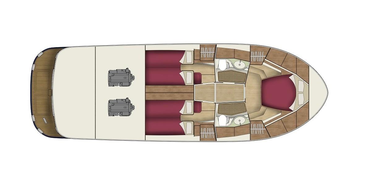 Adriana 44 FLY, Baby Blue | Yacht Charter Croatia