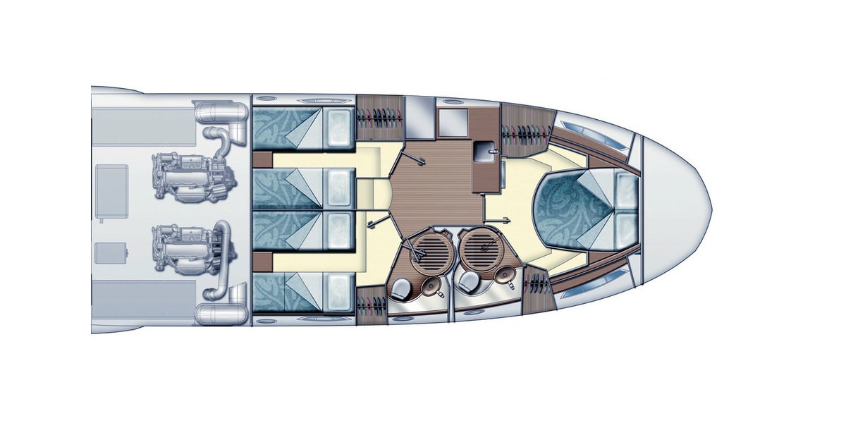 Azimut 47, Luma | Yacht Charter Croatia