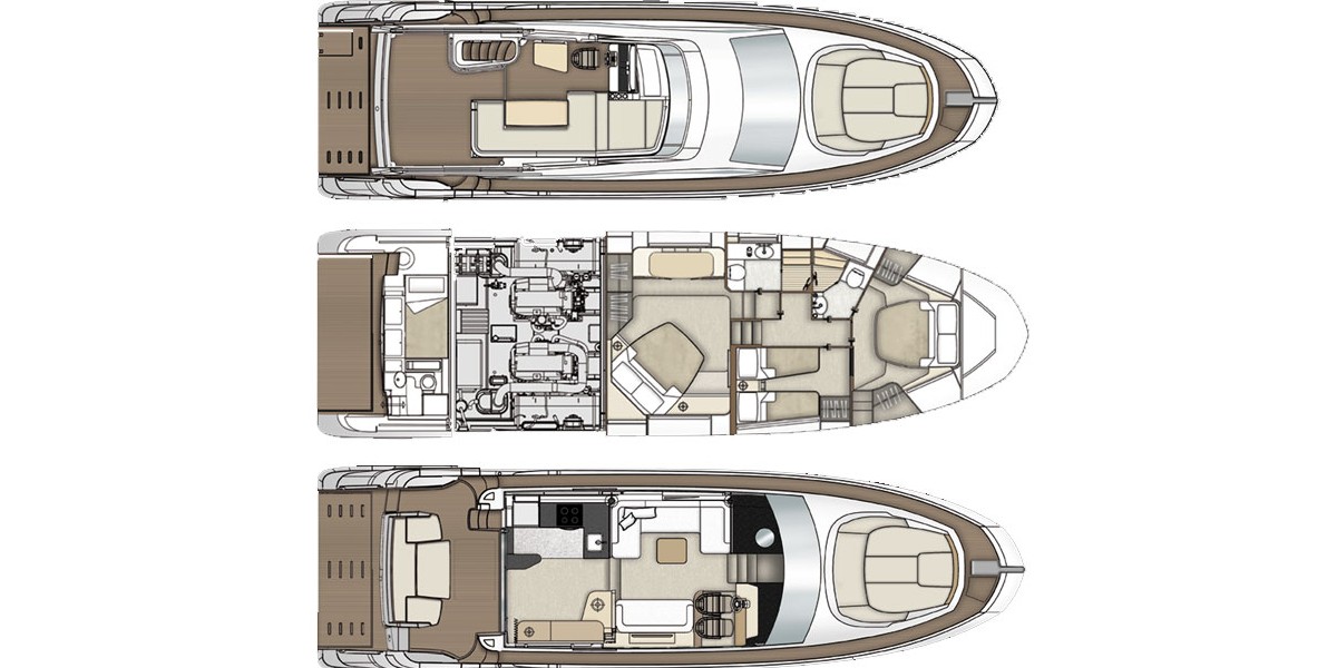 Azimut 55, Be Happy | Yacht Charter Croatia