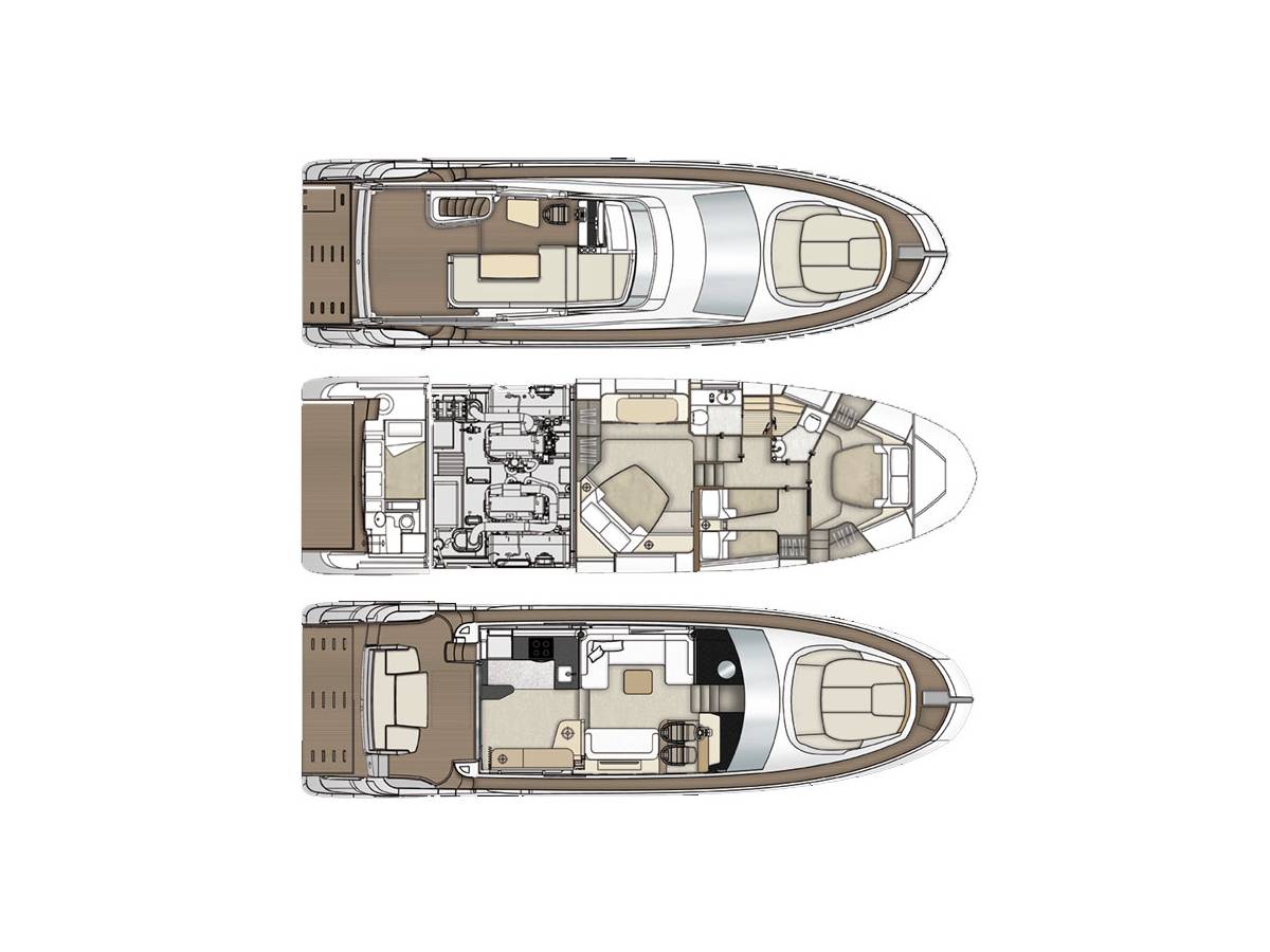 Azimut 55, Be Happy | Yacht Charter Croatia