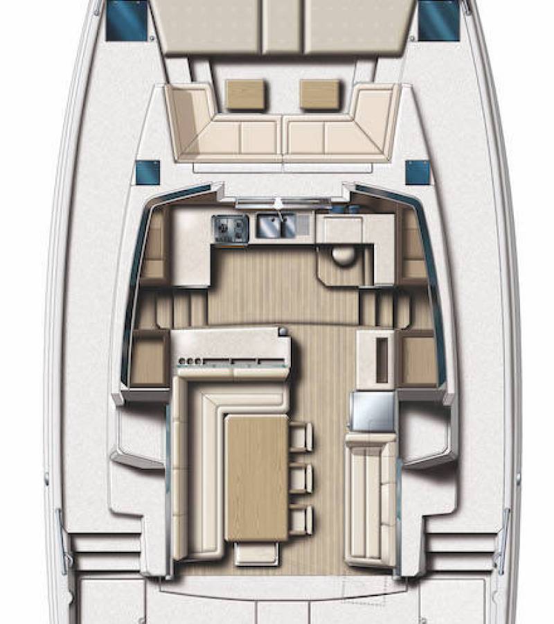 Bali 4.1, Testa | Yacht Charter Croatia