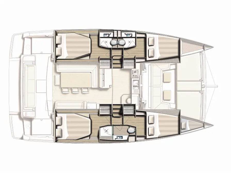 Bali 4.1, Wendy | Yacht Charter Croatia