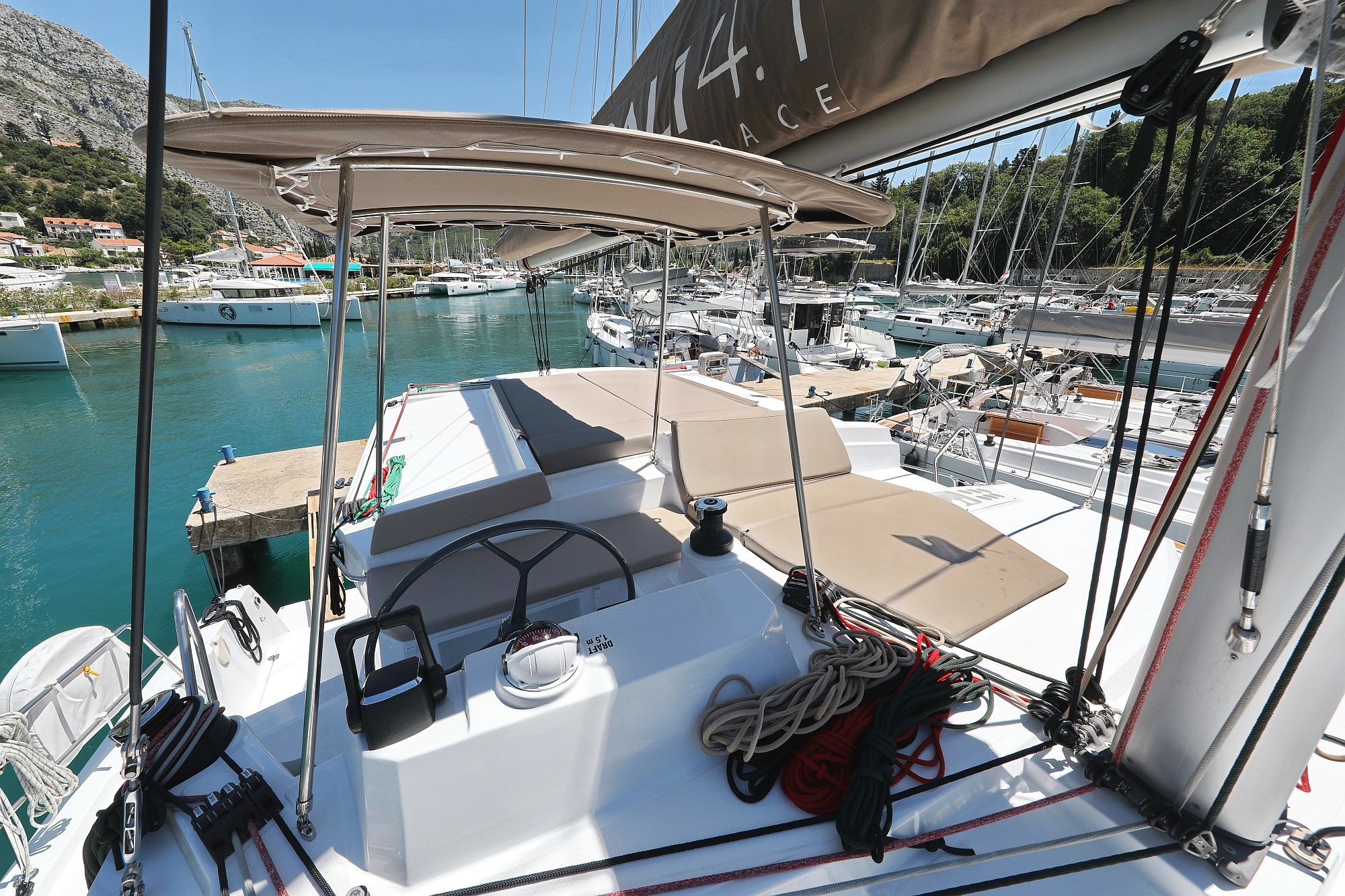 Bali 4.1, Ocean Oasis | Yacht Charter Croatia