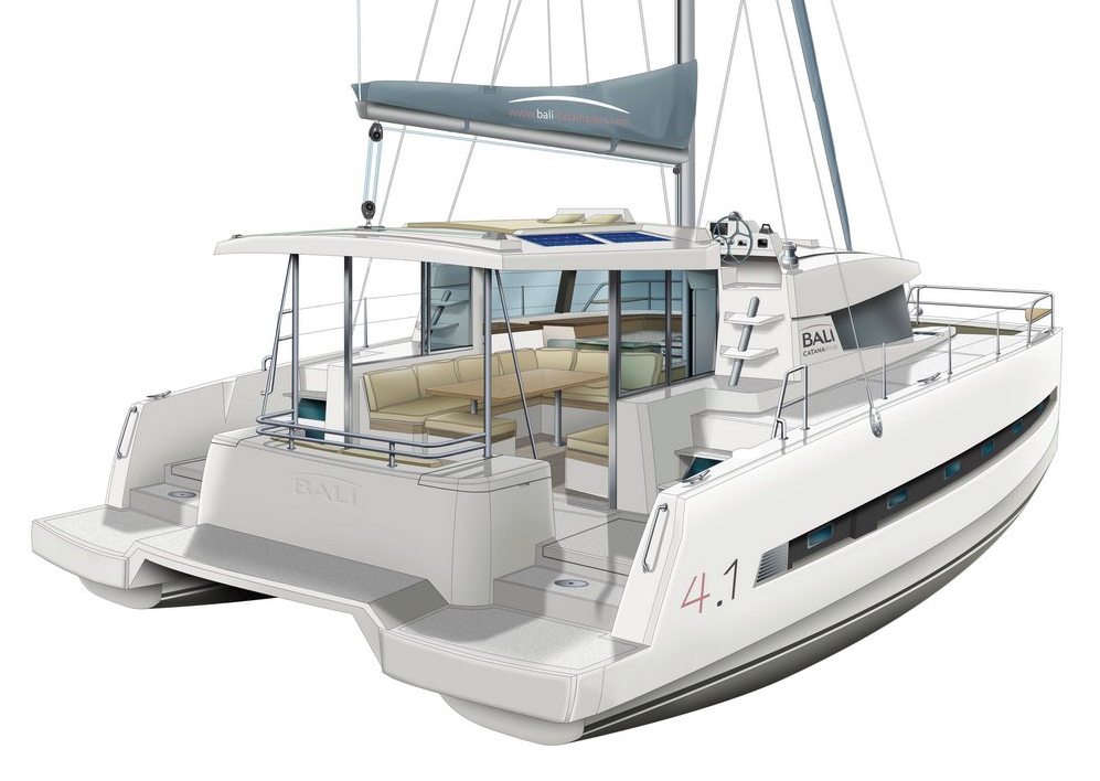 Bali 4.1 Adria Sunset | Catamaran Charter Croatia