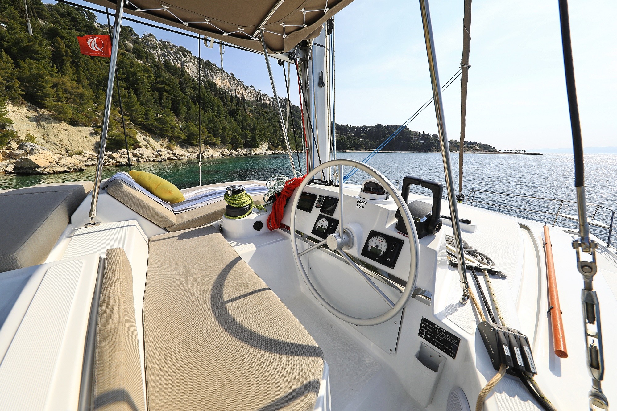 Bali 4.2, Clair de Lune | Yacht Charter Croatia