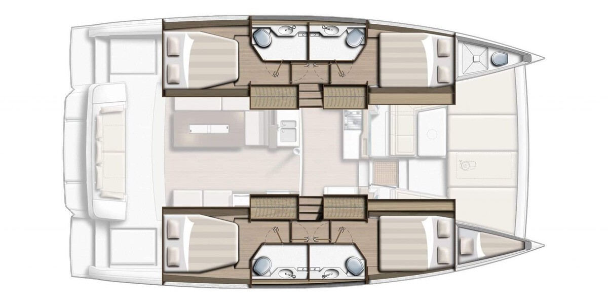 Bali 4.2, Hubble | Yacht Charter Croatia