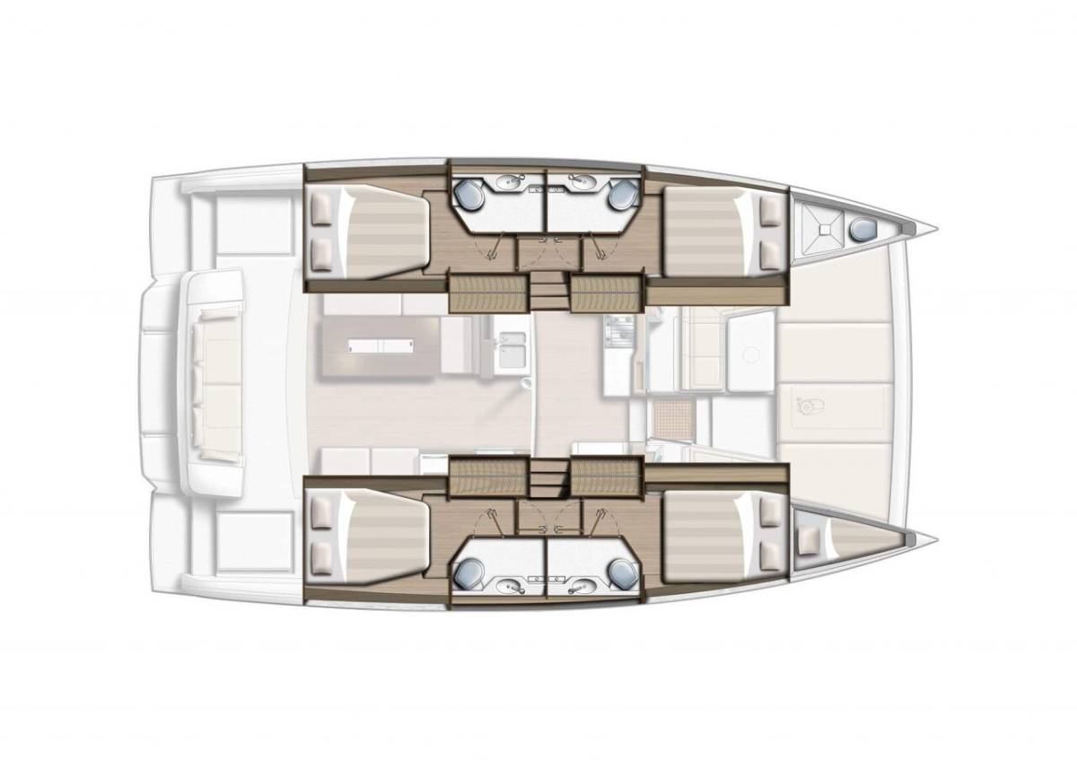 Bali 4.2, Hubble | Yacht Charter Croatia