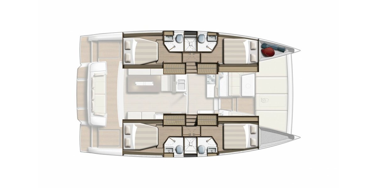 Bali 4.2, Mirjana | Yacht Charter Croatia