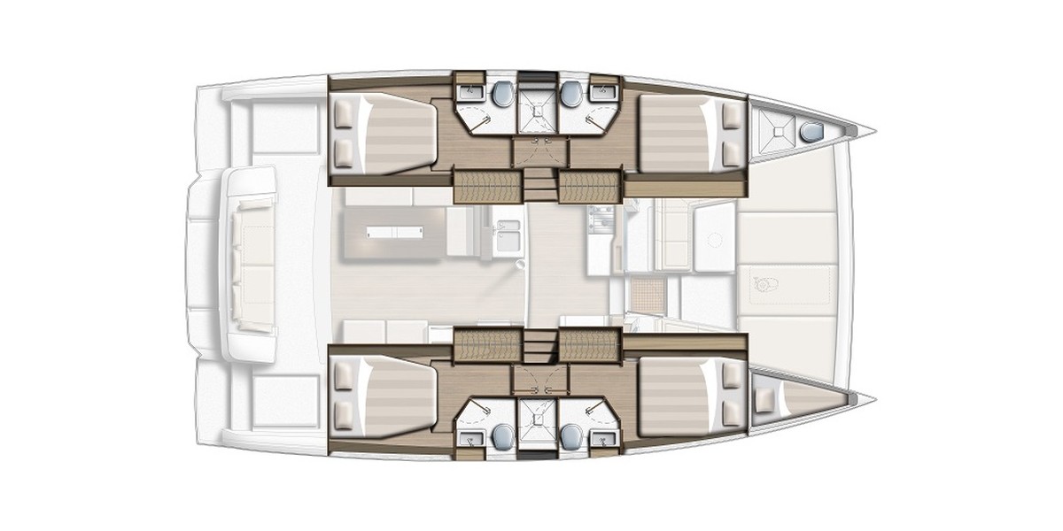 Bali 4.2, Agma | Yacht Charter Croatia