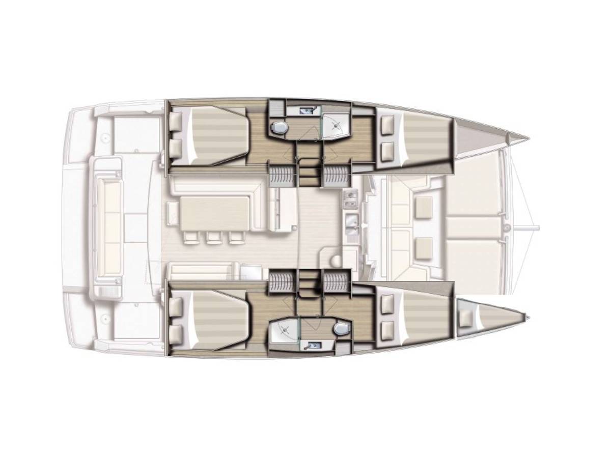 Bali 4.2, First Feeling | Yacht Charter Croatia