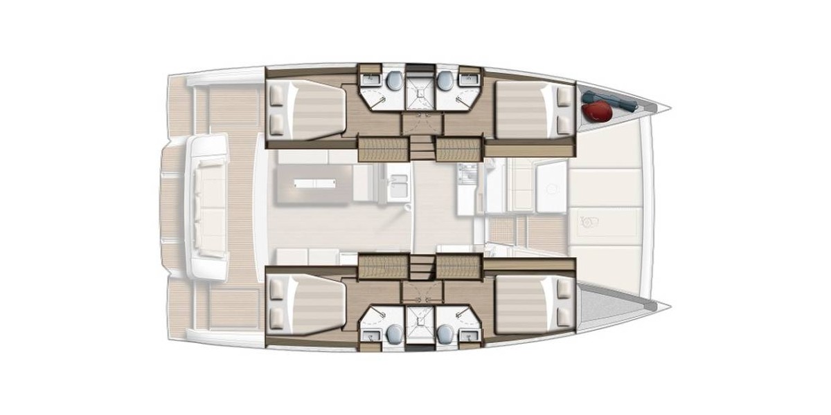 Bali 4.2, Melody of Love | Yachtcharter Kroatien