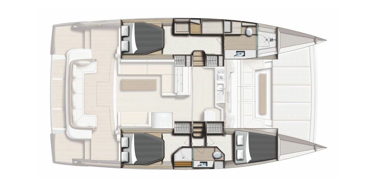 Bali 4.3 MY, Adventure | Noleggio di Yacht Croazia