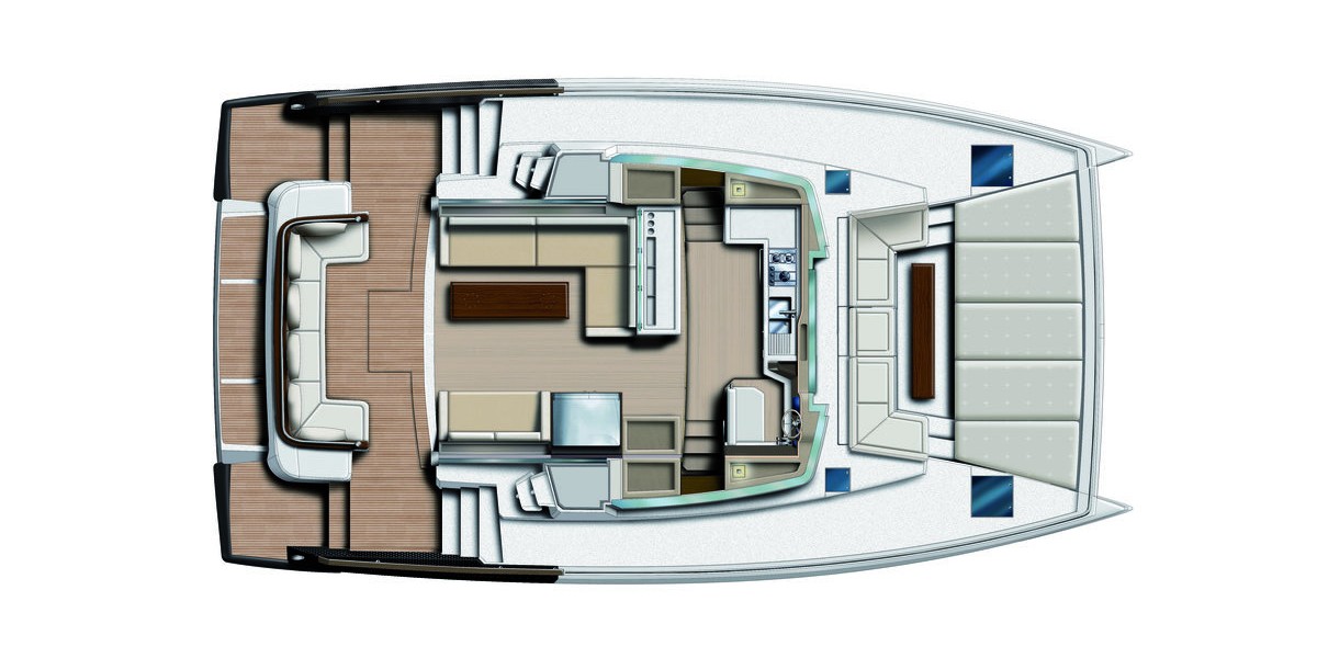Bali 4.3 MY, Adventure | Noleggio di Yacht Croazia