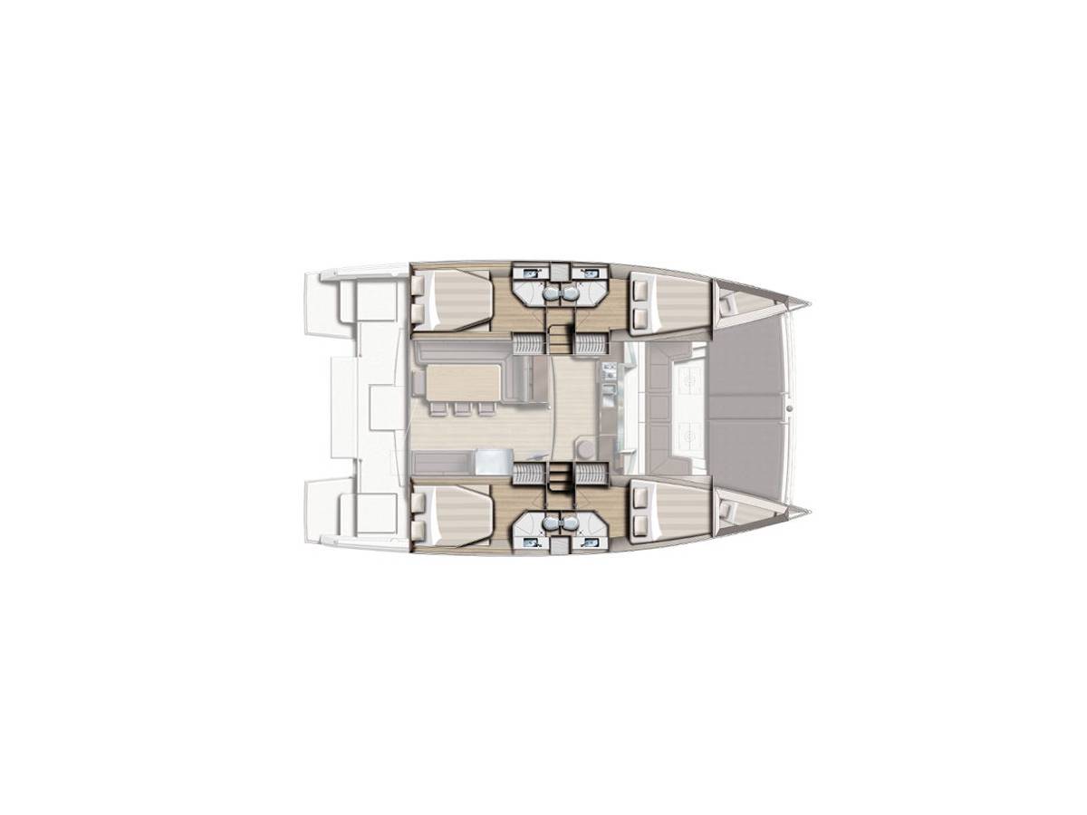 Bali 4.3, Tisia | Noleggio di Yacht Croazia