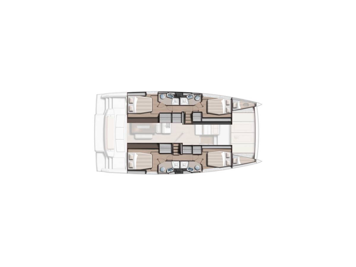 Bali 4.4, Trinity | Yachtcharter Kroatien