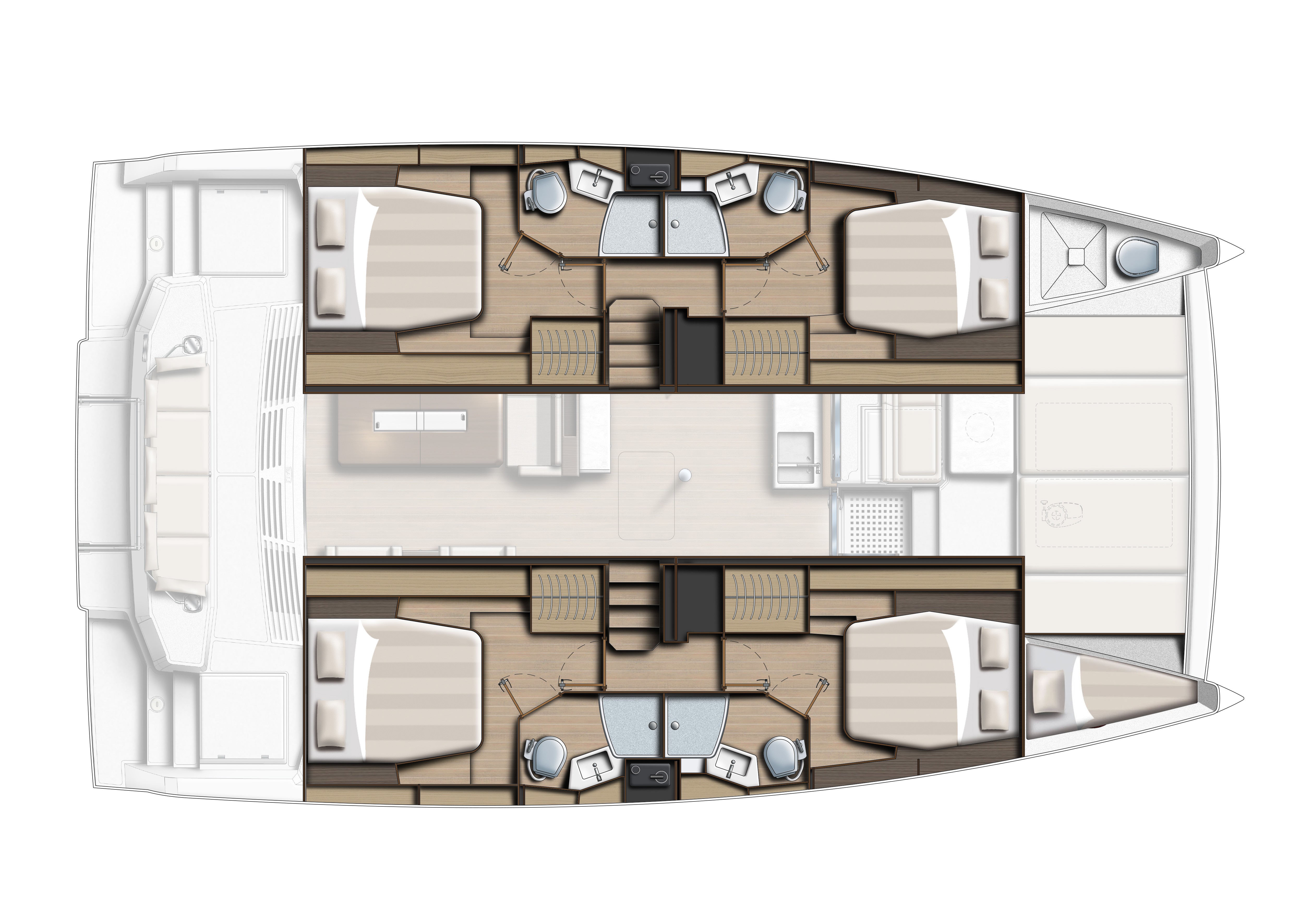 Bali 4.4, Aloha I Ke Kai | Yacht Charter Croatia