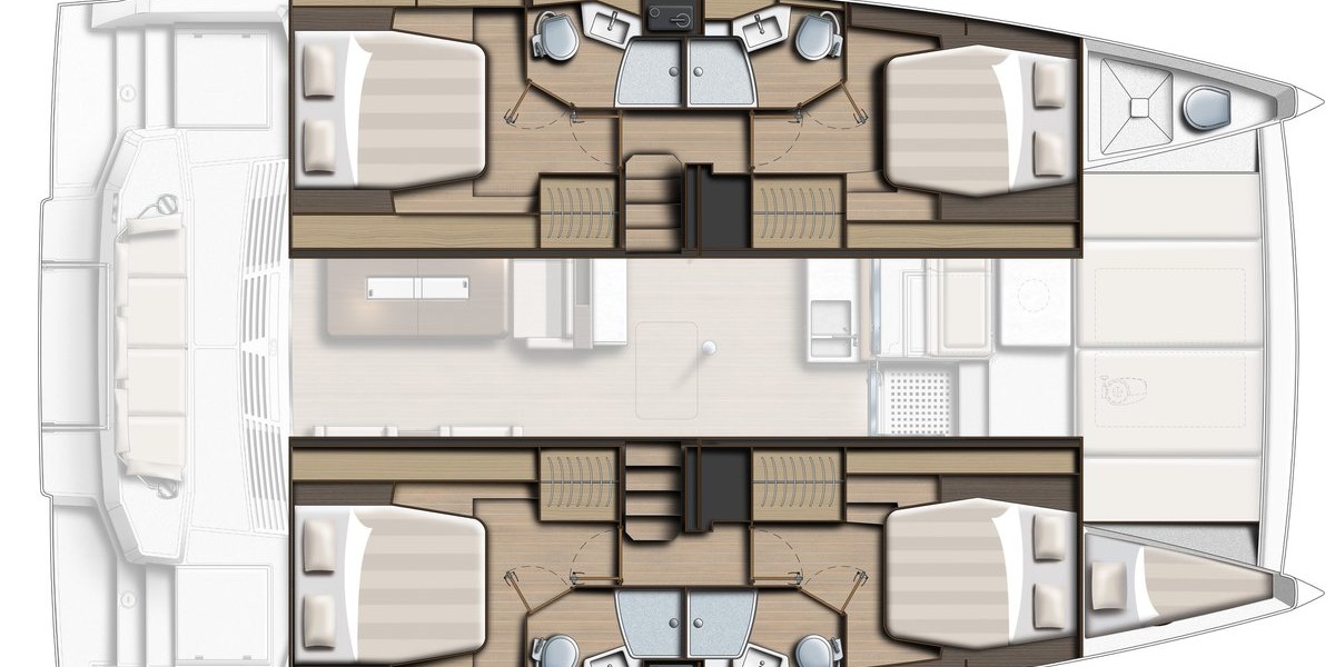 Bali 4.4, La Calma | Yacht Charter Croatia