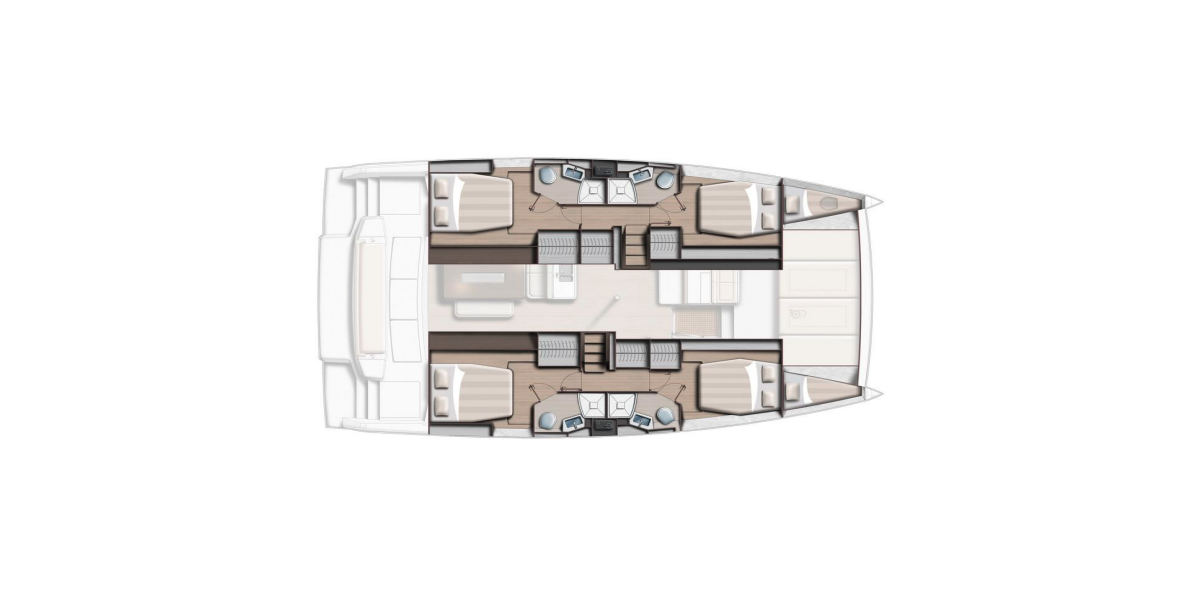 Bali 4.4, Voyager | Yacht Charter Croatia
