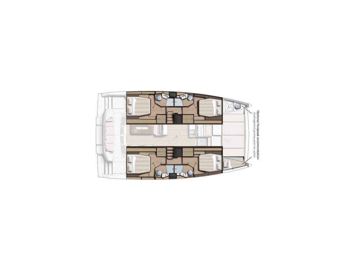 Bali 4.4, Thetis | Yacht Charter Croatia