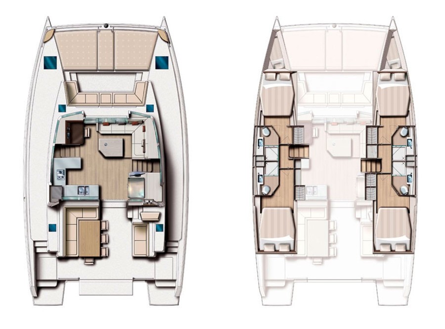 Bali 4.5, Karina V | Yachtcharter Kroatien