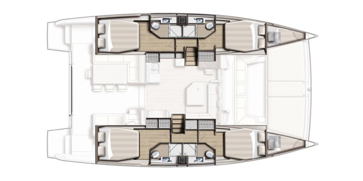 Bali 4.5, Pandora V | Yachtcharter Kroatien