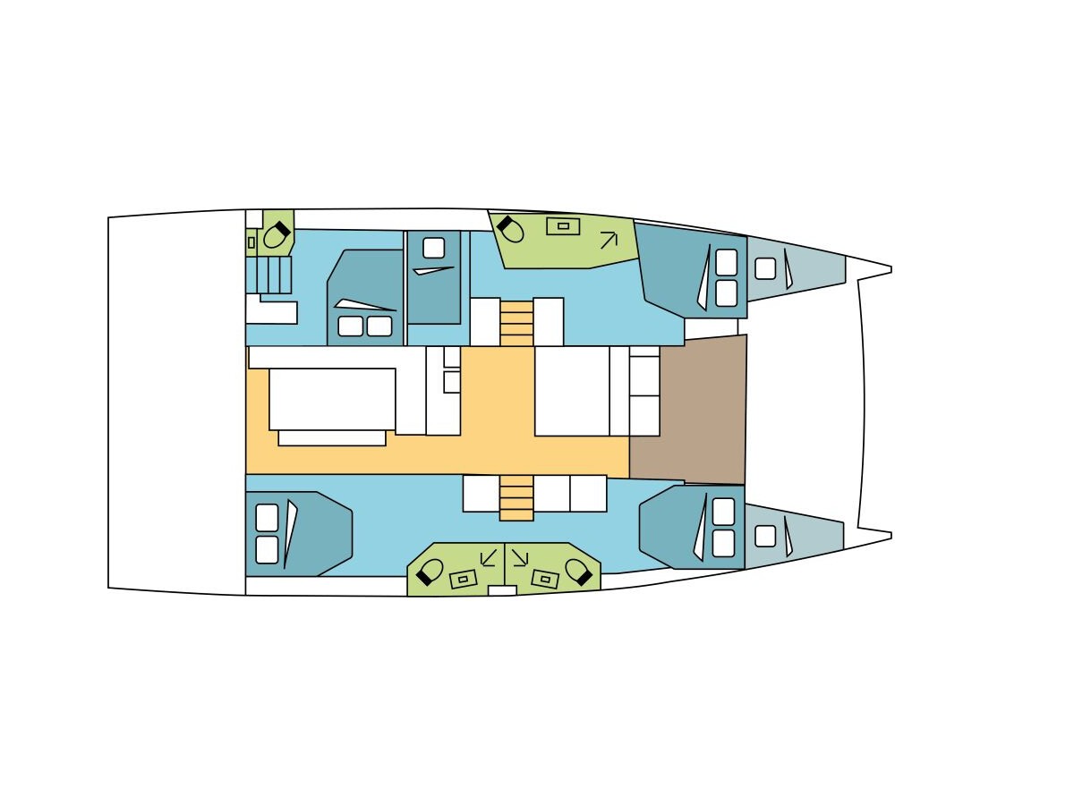 Bali 4.6, Optimus | Yacht Charter Croatia