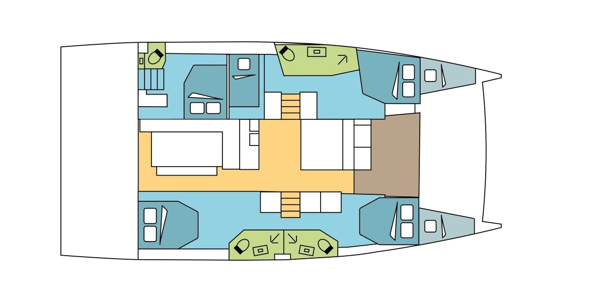 Bali 4.6, SLOW ONE  | Yacht Charter Croatia