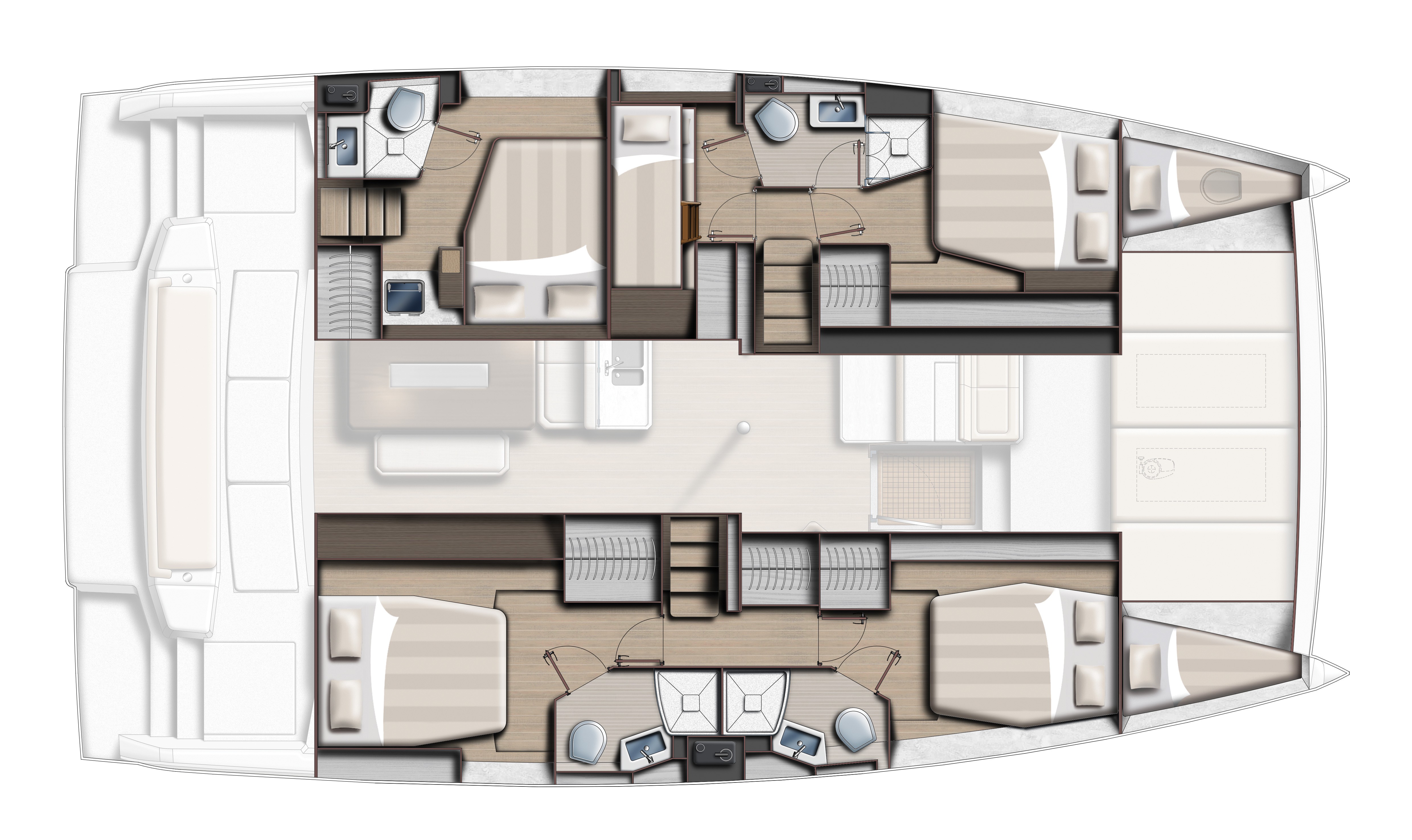 Bali 4.6, Hermine | Yacht Charter Croatia
