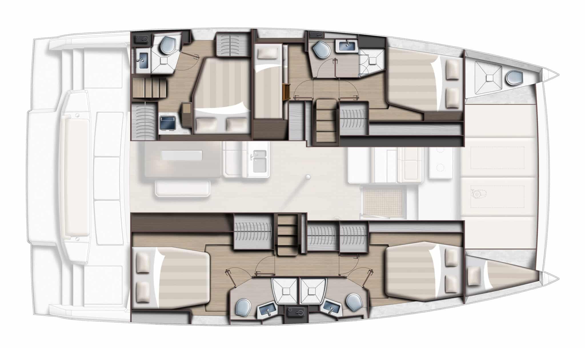 Bali 4.6, Grand Azure | Yacht Charter Croatia