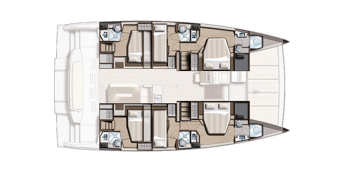 Bali 4.8, Vaya Con Dios | Yacht Charter Croatia