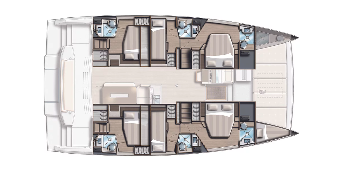 Bali 4.8, Aldebaran | Yachtcharter Kroatien