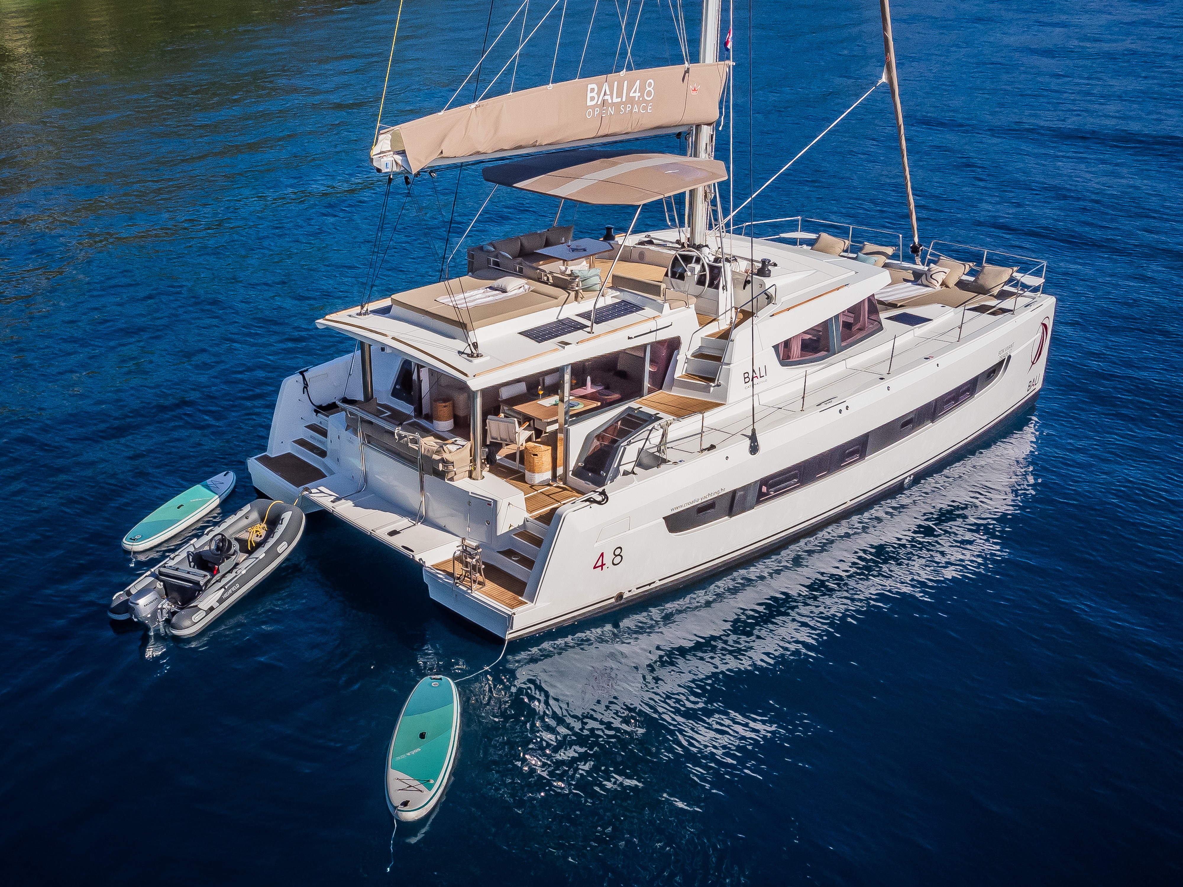Bali 4.8, Bon Vivant | Yacht Charter Croatia