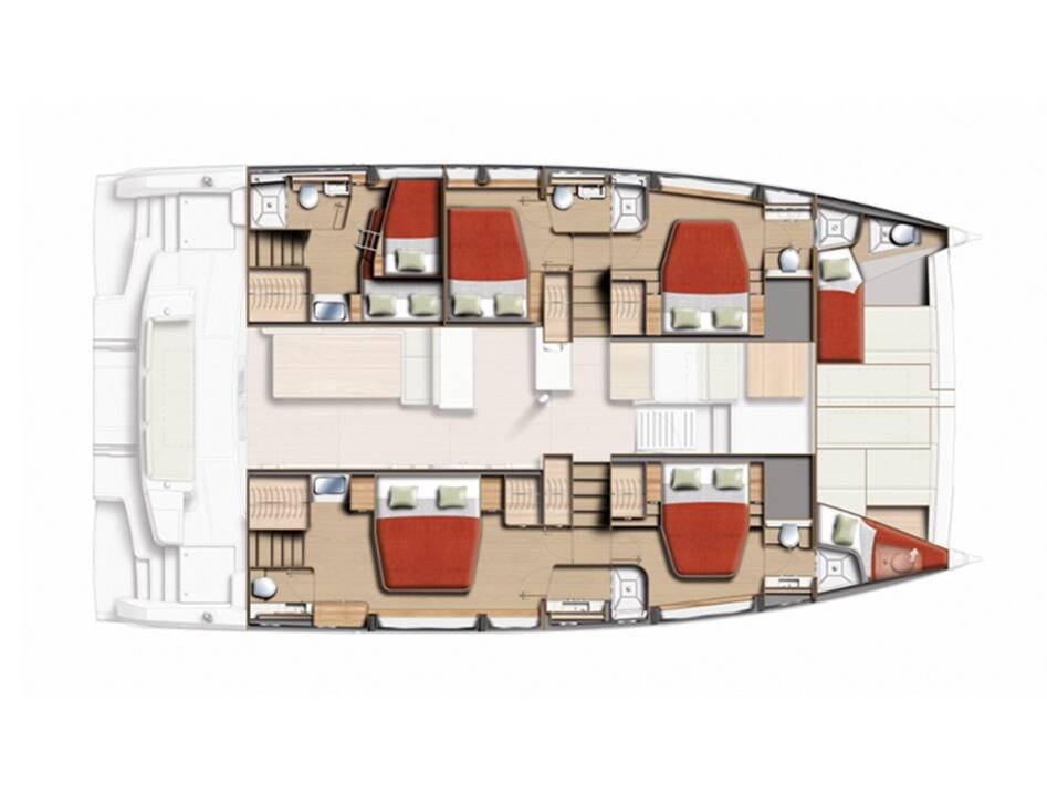 Bali 5.2, Lumière | Yacht Charter Croatia