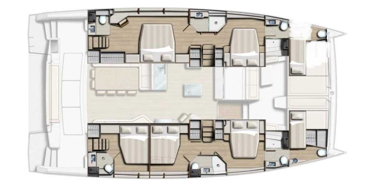 Bali 5.4, Joža | Yacht Charter Croatia