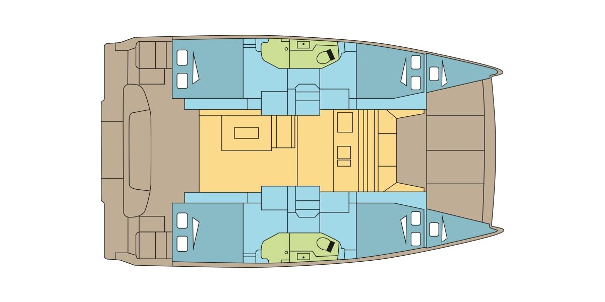 Bali Catsmart, LA VIE EN BLEU | Yacht Charter Croatia