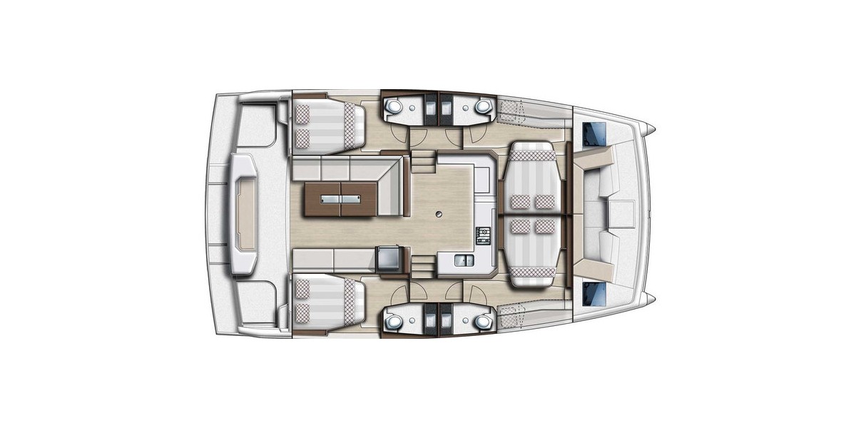 Bali Catspace, Queen Bee | Yacht Charter Croatia
