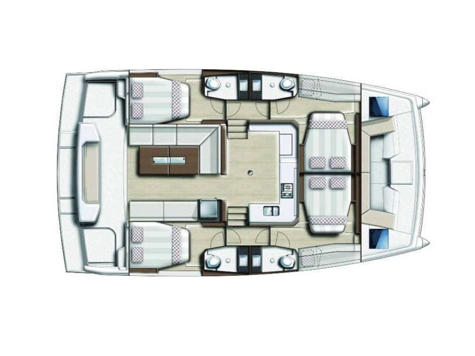 Bali Catspace, Atos | Yacht Charter Croatia