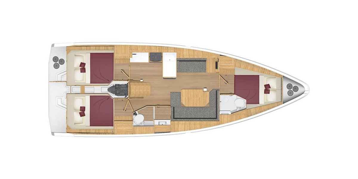 Bavaria C38, Mala Hana | Yacht Charter Croatia