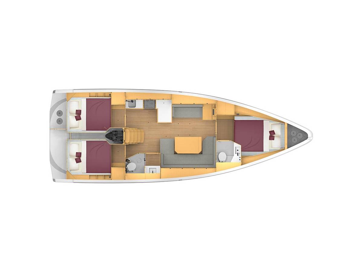 Bavaria C42 Style, Antares | Noleggio di Yacht Croazia