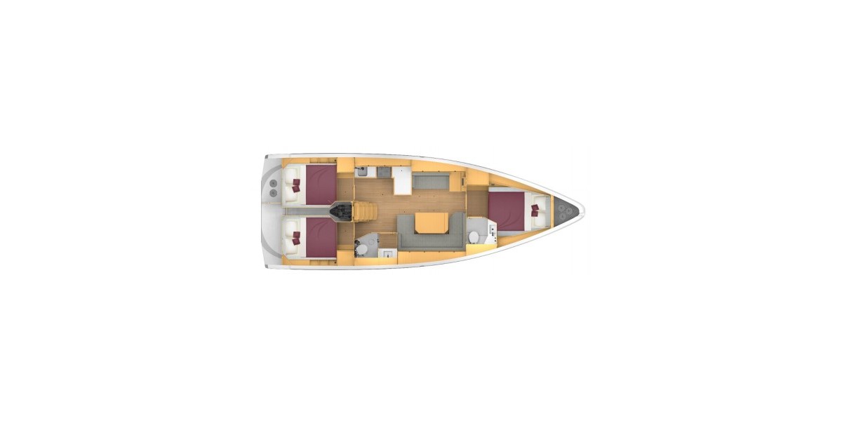 Bavaria C42, Levente | Yachtcharter Kroatien