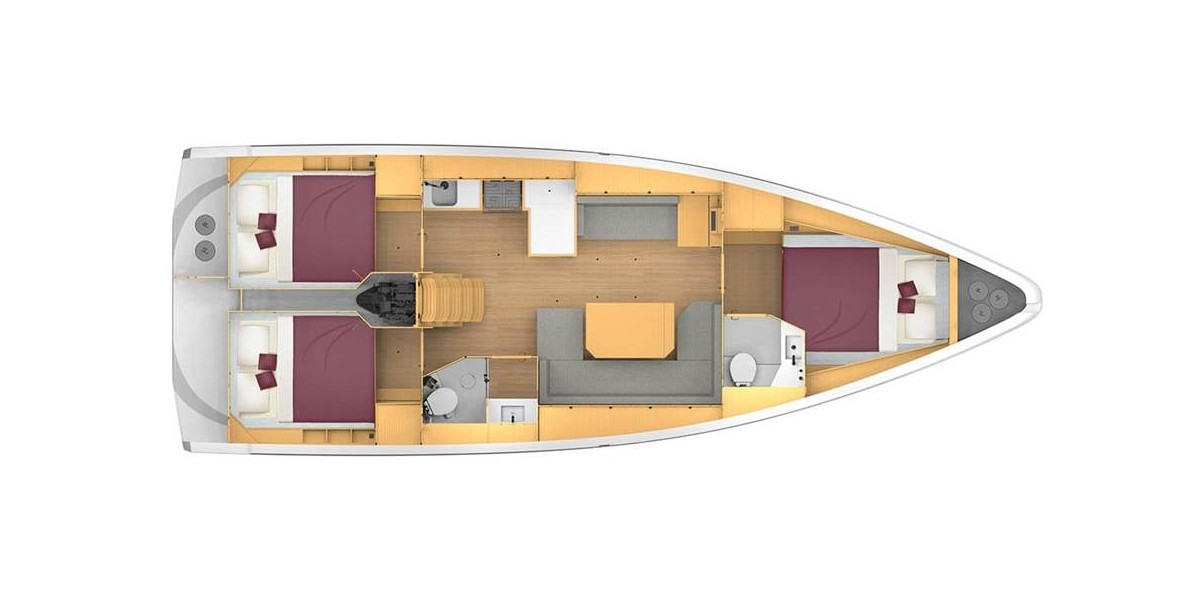 Bavaria C42, Palma | Yachtcharter Kroatien