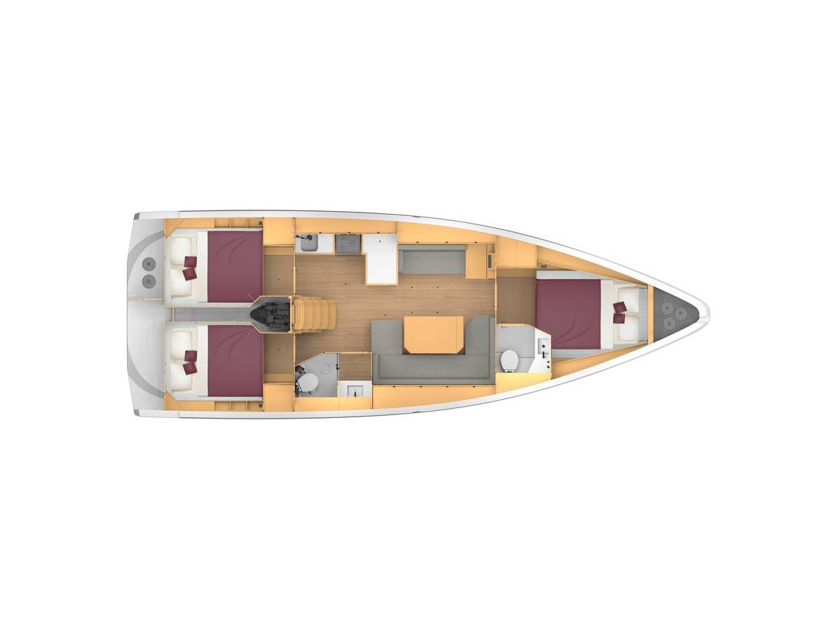 Bavaria C42, Gala | Yacht Charter Croatia