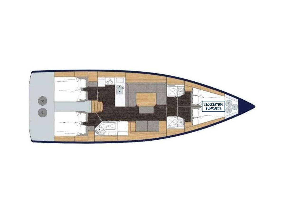 Bavaria C45 Holiday, A.HO.I. one | Noleggio di Yacht Croazia