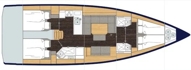 Bavaria C45 Holiday, Lush Life | Yacht Charter Croatia