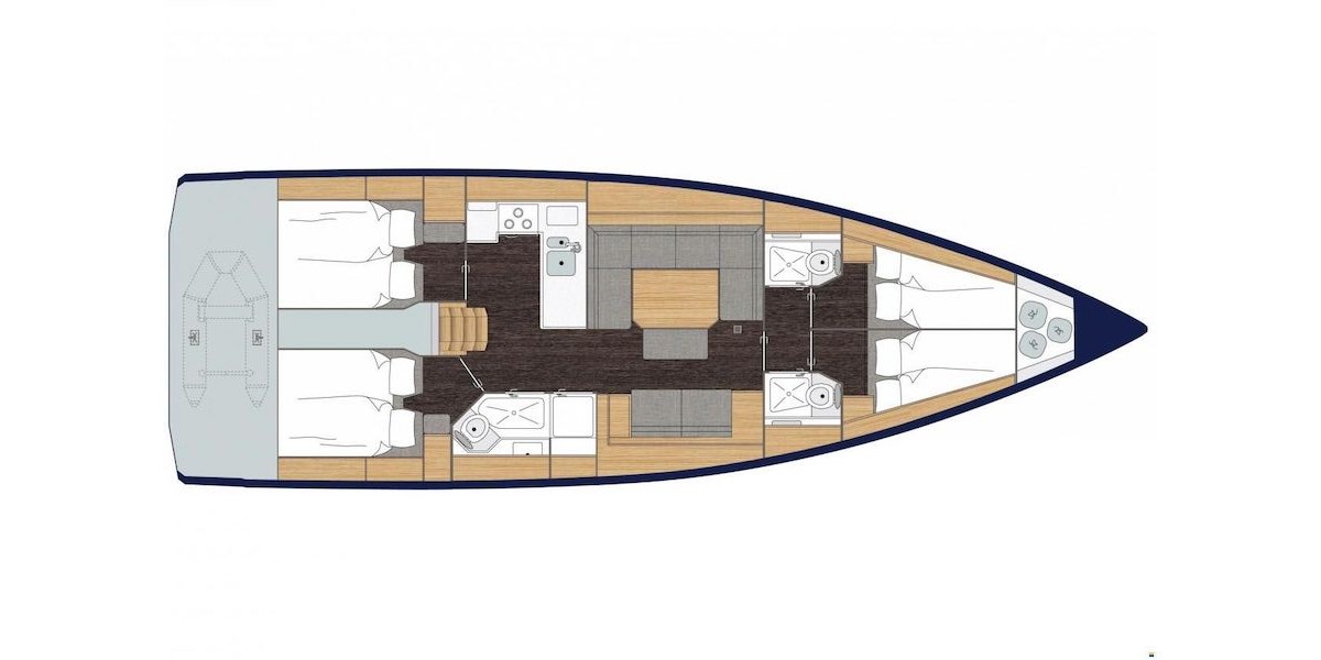 Bavaria C45, Brunello | Yacht Charter Croatia