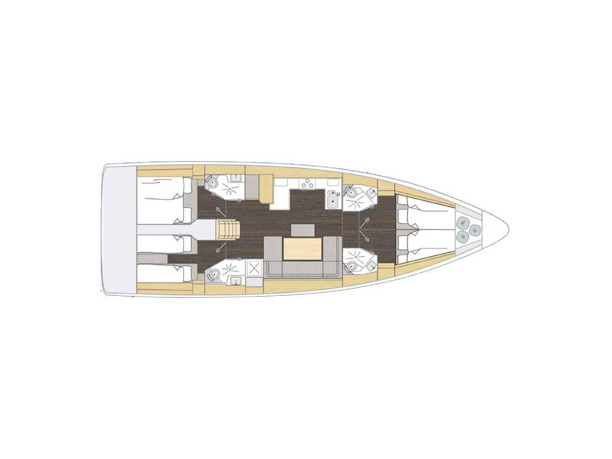 Bavaria C46, Estinella | Yacht Charter Croatia