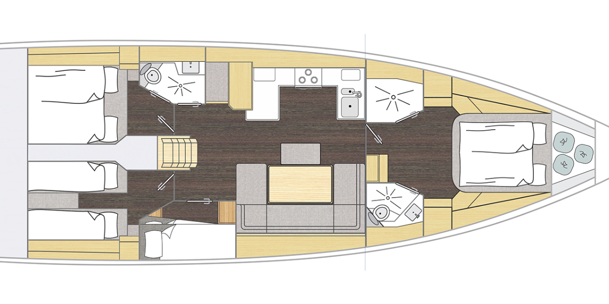 Bavaria C46, Bosun | Yacht Charter Croatia