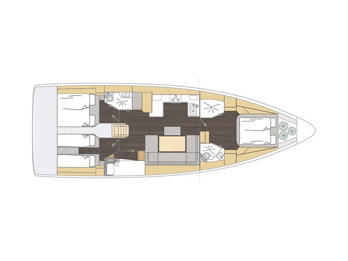 Bavaria C46, Sofia | Yacht Charter Croatia