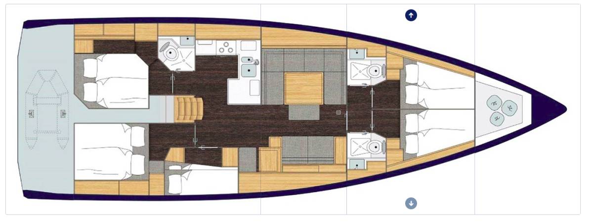 Bavaria C50 Holiday, Hangover | Yacht Charter Croatia