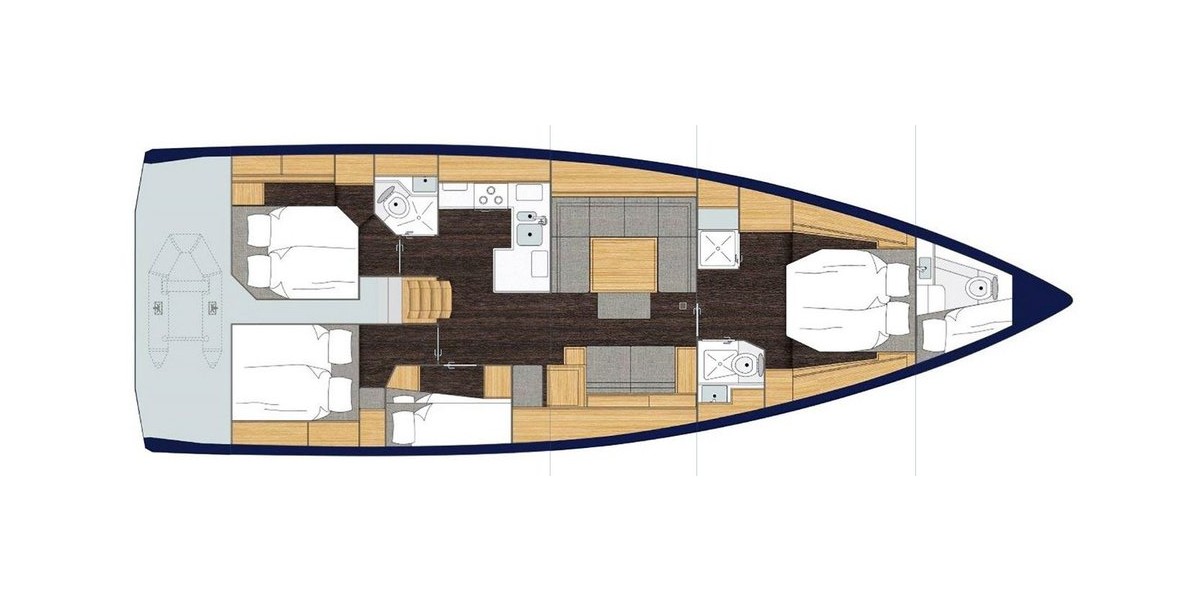 Bavaria C50 Style, Naltoya | Yacht Charter Croatia